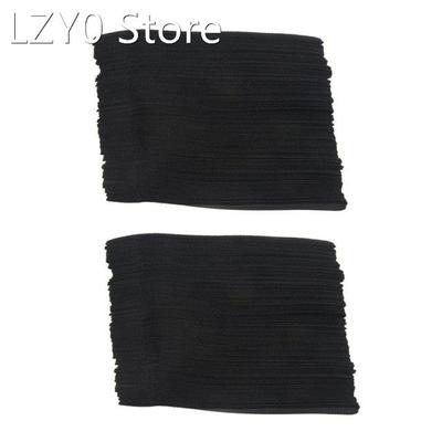 200 x adjustable black nylon cable tie L 15cm
