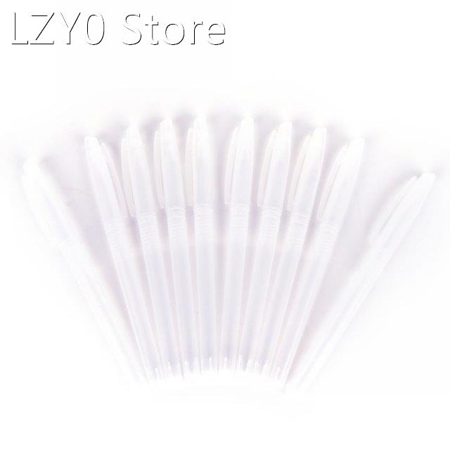 10 pcs New Transparent Pen Cover Gel Pen Shell Ballpoint Pen