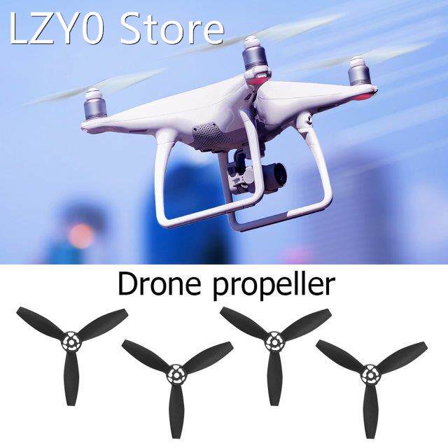 4pcs Carbon Fiber Triangle Propeller Prop Blade Guard Protec
