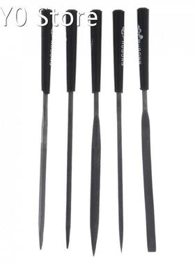 5pcs/set Black 141mm-145mm Metal Filing Rasp Needle Fil