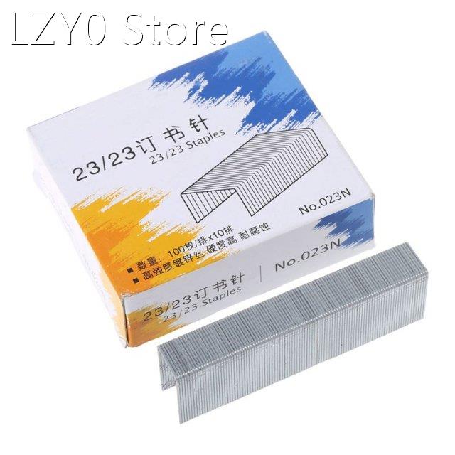 1000Pcs/Box Heavy Duty 23/10 Metal Staples For Stapler Offic