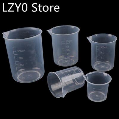 2Pcs 250ml/150ml/100ml/50ml/25ml Transparent Kitchen Laborat