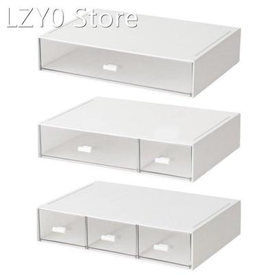 Desktop Organizer with Drawers Desk Storage Organization Box