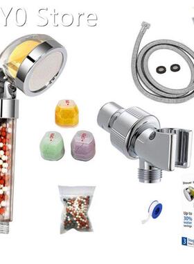 Vitamin C Filter Shower Head With Hose Filtered Hard Water S