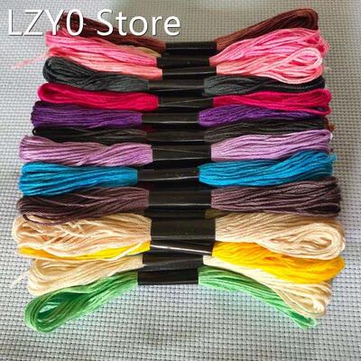 Metallic Embroidery Machine Thread Kit Cross Stitch Polyeste
