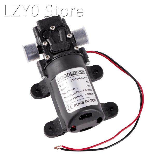 1/2 Male Thread DC12V 72W 6A Reflux Water Pump Micro Diaphr