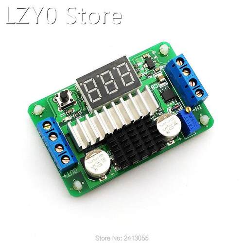 Green LTC1871 3.5-30V 100W DC-DC Boost Converter Adjustable