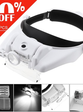 14.5X Headband Eyeglass Magnifier 15 Amplification Ratio Mag