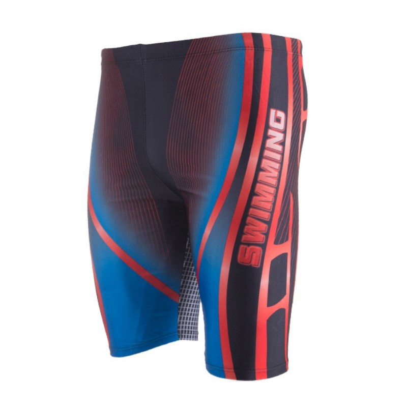 Swimming Trunks Men Quick Dry Breathable Print Boxer Swimsu