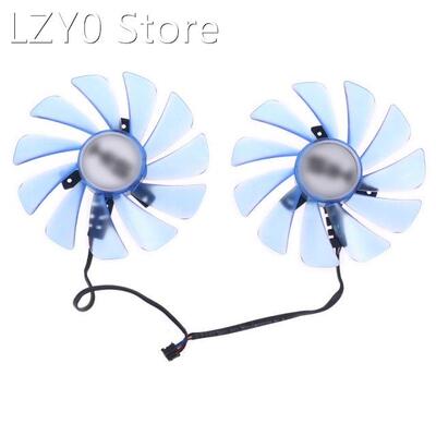 2pcs 95mm Alternative FDC10U12S9-C CF1010U12S GPU Fan For XF