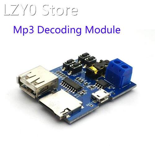TF Card U Disk MP3 Format Decoder Board Module Amplifier Dec