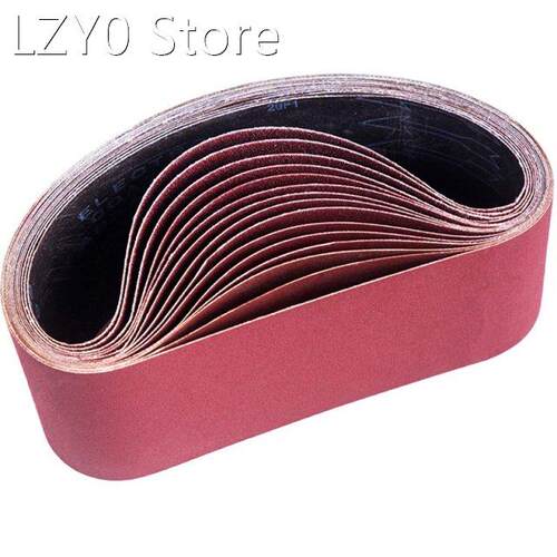 15 Pieces Of Sanding Belts, 100X610Mm, 80/120/150/240/400 fo