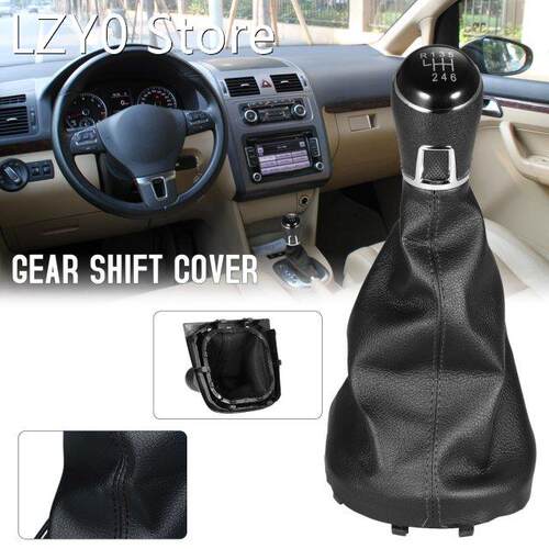 5/6 Speed Gear Knob Shift Stick Gaiter Cover Replacement for
