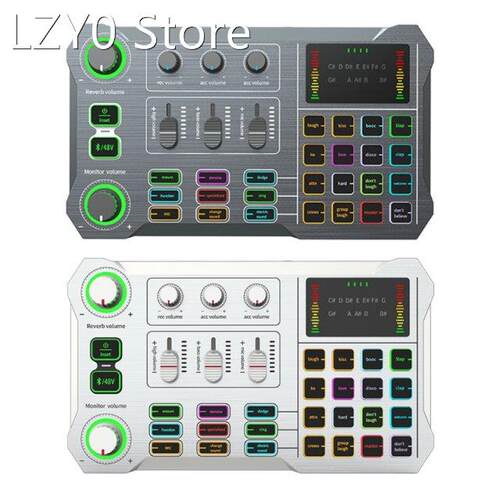 X10 Computer Mobile Phone Live Sound Card with 48V XLR OTG P