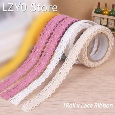 Lace Ribbon Bilateral Gifts Sticker Wrap Fabric Trim Decorat
