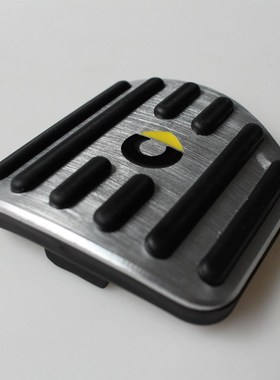 2 pcs Non-slip aluminum alloy throttle brake pedal cover for