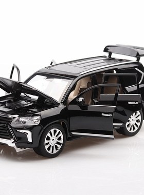 124 Alloy Car Model SUV (M923X-6) W/6 Doors Open Length 20C