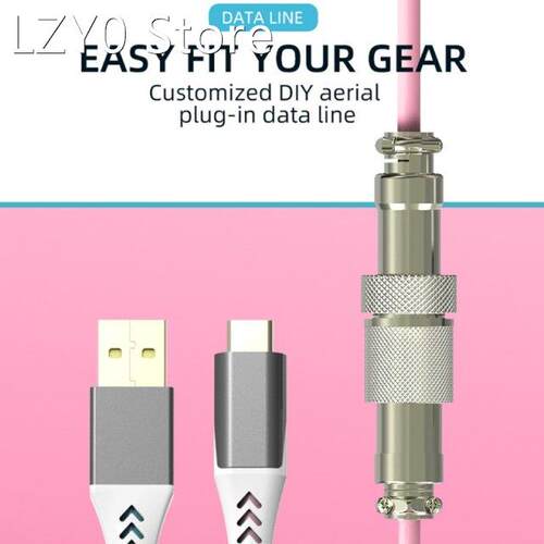 Spring Spiral Cable Custom Coiled Type-C to USB Mechanical K