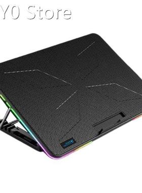 Coolcold RGB Gaming Laptop Cooler 12-17 Inch Six Fan Cooling