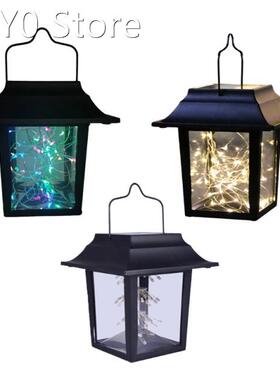 Hanging Solar Lights Outdoor Solar Umbrella Lantern Garden