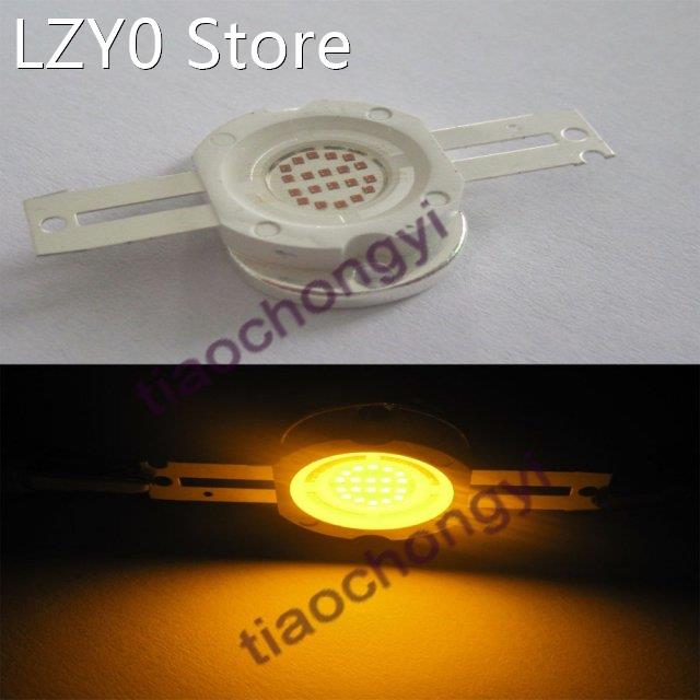 20W High Power LED Chip Yellow 590-595NM LED Lamp DC12v 1.3A