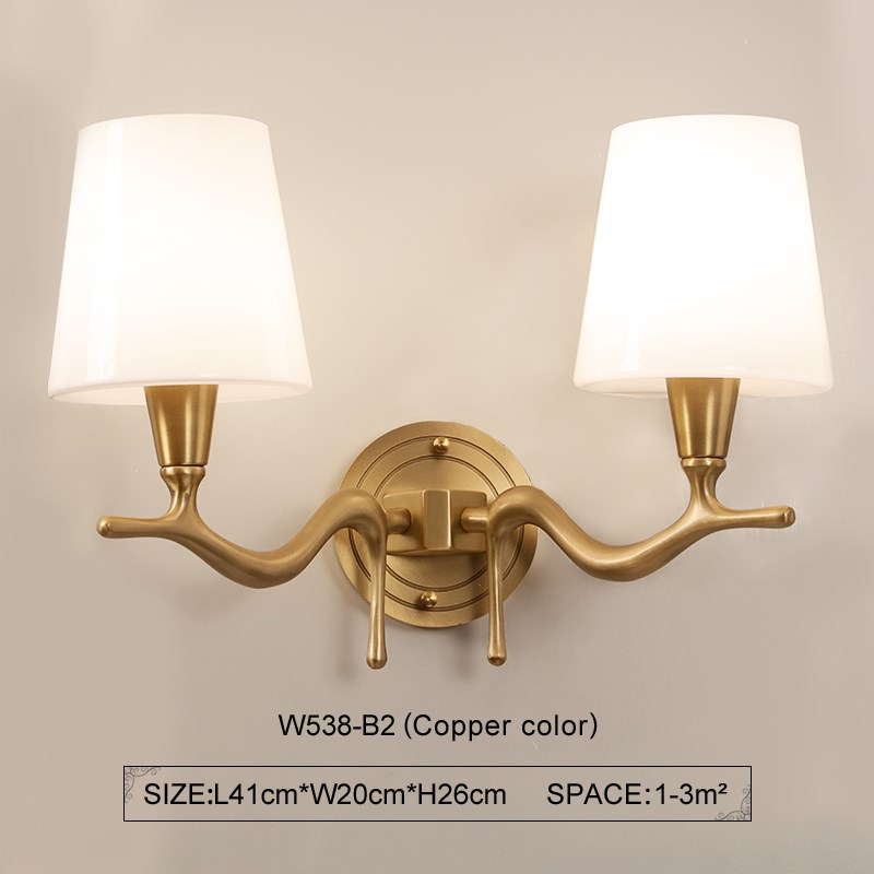 Modern Indoor wall lamps Living Room TV Background Deer Head