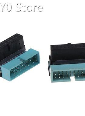 USB 3.0 20pin Male to Female Extension Adapter Up Down Angle