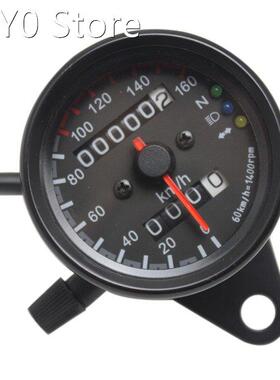 Universal Motorcycle Speedometer Odometer 12V Motorcycle Dua