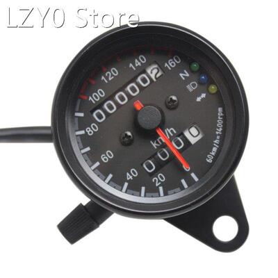 Universal Motorcycle Speedometer Odometer 12V Motorcycle Dua