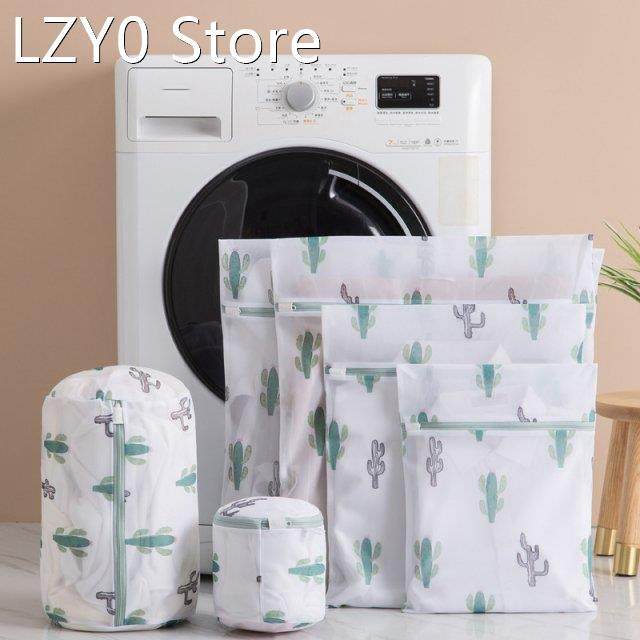 Mesh Laundry Bags Delicate With Cute Prints Travel Storage O