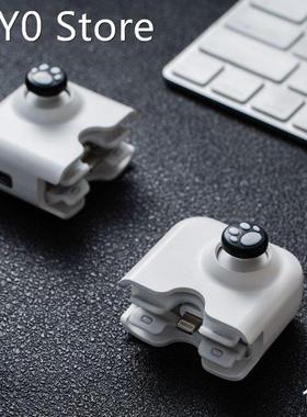 1PC 2 Port Phone Gamepad Joystick Grip Rocker Handle Univers