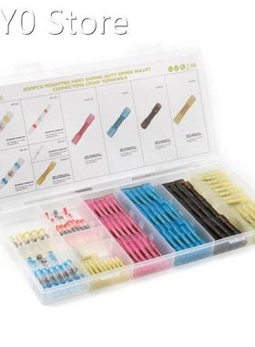 YT 200pcs Fully Insulated Heat Shrink Butt Connector Waterpr