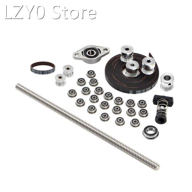 3D Printer Motion Parts Gates Belt Lead Screws GT2 20T Pulle