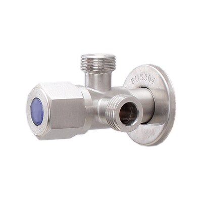 Stainless Steel Angle Valve Wall Mounted Water Control Valv