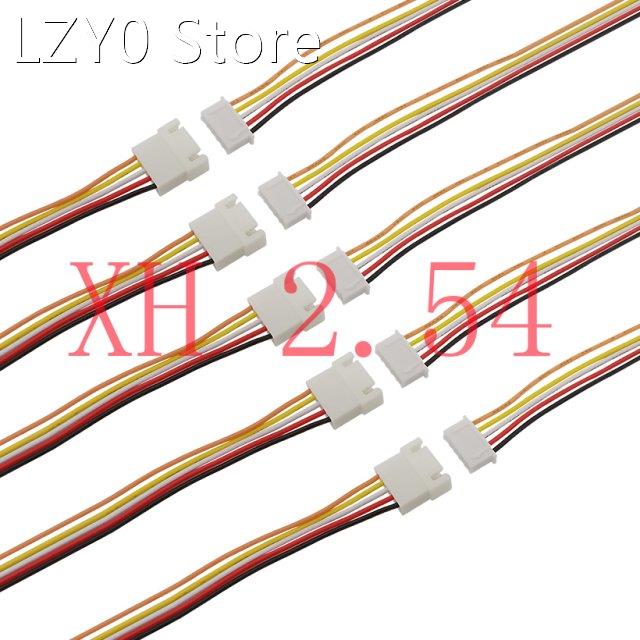 10Pcs JST XH2.54 Wire Cable Connector 5 Pin 2.54mm Pitch Mal
