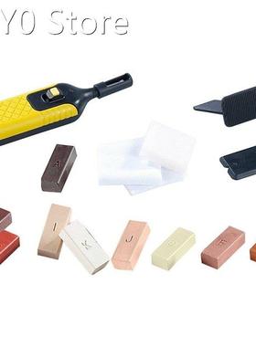 19Pcs Laminate Repair Kit Wax System Floor Worktop Sturdy Ca