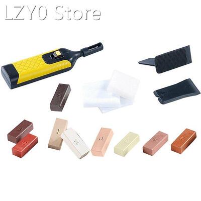 19Pcs Laminate Repair Kit Wax System Floor Worktop Sturdy Ca