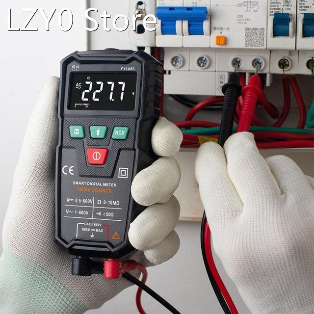 FUYI FY108S Multi-functional 9999 Counts True RMS Digital Au