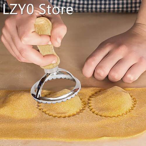 Stainless Steel Cake Pie Biscuit Embossed Baking Tool Dumpli