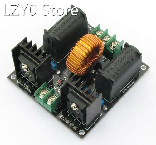 DC 12-30V ZVS Low Voltage Induction Heating Board Tesla Coil