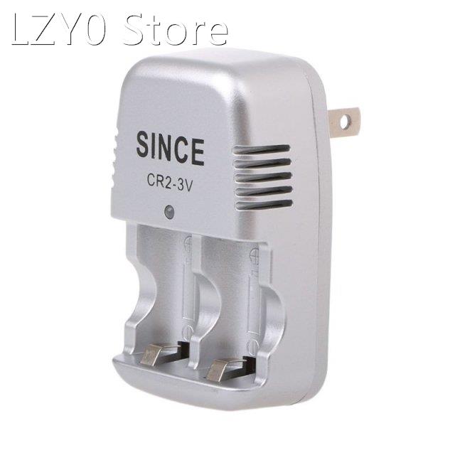 3V Wall Travel Home Wall Charger For CR2 Lithium Rechargeabl