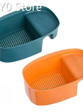 Kitchen Sink Strainer Drain Rack Dishwashing Hanging Sink Ba