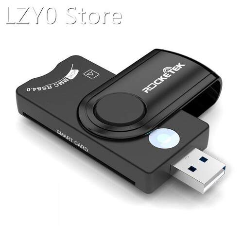 Rocketek CR310 USB3.0 Tax Declaration IC Smart Card Reader S