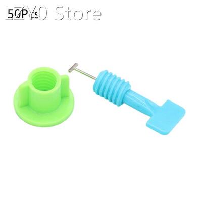 Portable Tile Leveling System 50 Pieces T Shape Tile Leveler