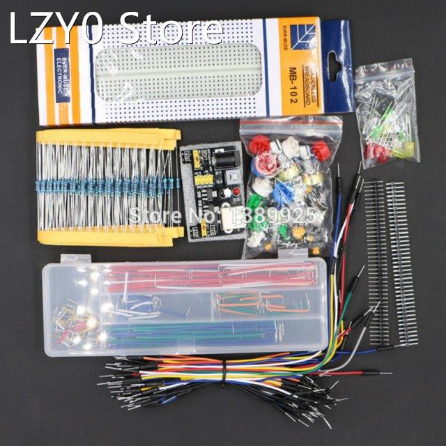 Generic Parts Package kit + 3.3V/5V power module+MB-102 830