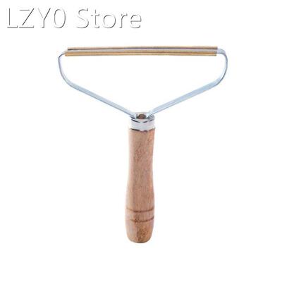 Wood Handle Lint Remover Clothes Fuzz Fabric Shaver Removing