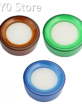 New 1Pcs Finger Wet Sponge Finger Dampener Wetting Round Cas