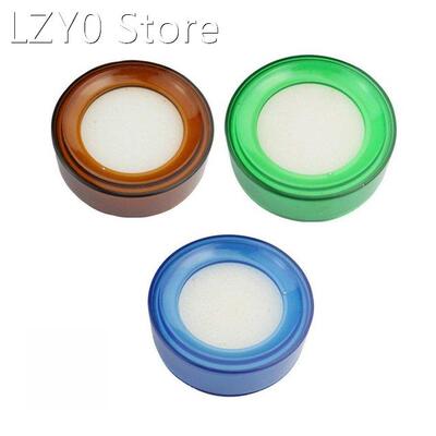 New 1Pcs Finger Wet Sponge Finger Dampener Wetting Round Cas