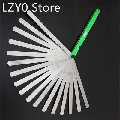 Detachable Feeler Gauge 150mm Length 17 Blade Feeler Measuri