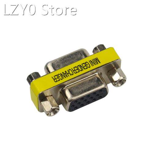 SHCHV Female to Female VGA HD15 Pin Gender Changer Convertor